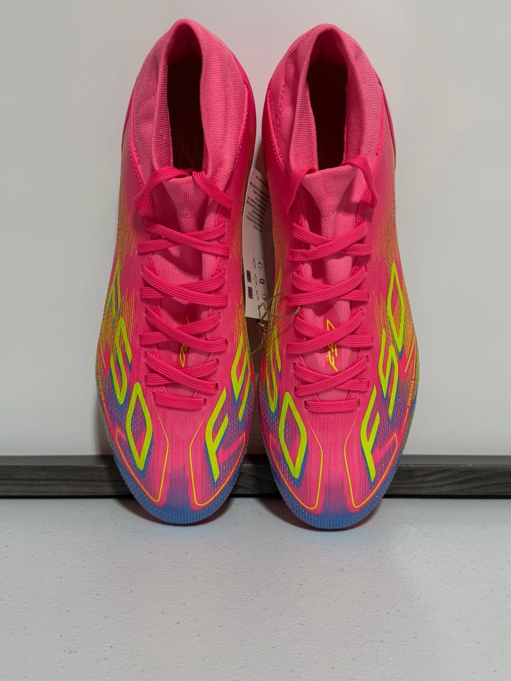 Adidas F50 Pro Firm Ground Mid Women’s Football/Soccer Cleats-Size 8.5 New - Picture 6 of 12